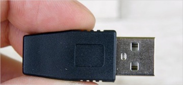 Złączka adapter gniazdo-wtyk USB micro USB F-M