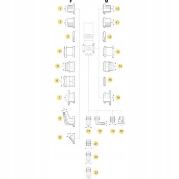 Arag 8630011 секционный электромагнитный клапан