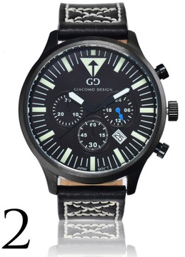 МУЖСКИЕ ЧАСЫ GIACOMO DESIGN GD0300 5 ДИЗАЙНОВ!!