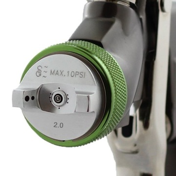 Pistolet lakierniczy EXPERT HVLP dysza 2,0 mm górny zbiornik 600 ml