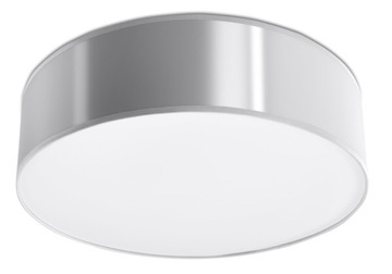 Okrągły plafon lampa sufitowa MISHIMA 35 szary LED