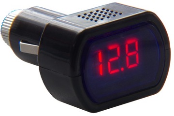 Tester akumulatora woltomierz cyfrowy LED miernik