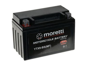 Гелевая батарея Moretti YTX9-BS/MTX9-BS