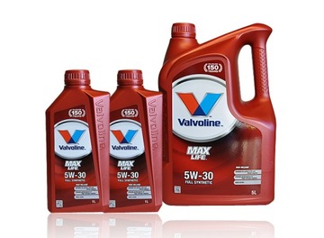 olej VALVOLINE MAXLIFE 5W30 5W-30 7L - MYSZKÓW