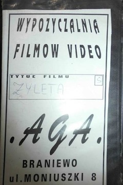 Żyleta - VHS kaseta video