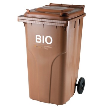 BIO Контейнер для биоотходов, коричневый, 240 л