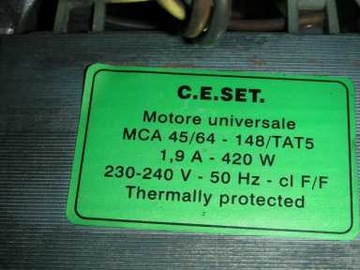 ДВИГАТЕЛЬ СТИРАЛЬНОЙ МАШИНЫ POLAR PDT 812