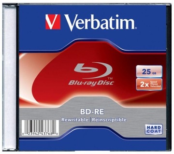 Verbatim BD-RE 25GB Wielokrotny Zapis 1szt PROMOCJ