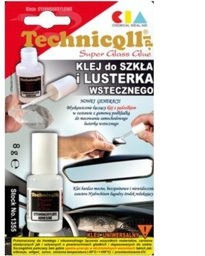 KLEJ DO SZKŁA I LUSTERKA WSTECZNEGO - Technicqll