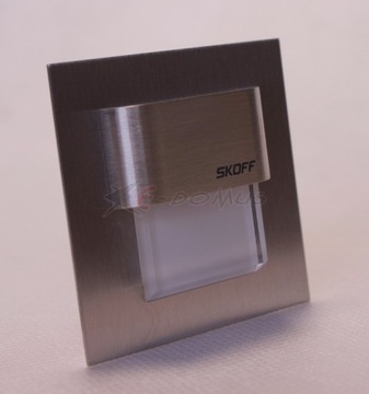 TANGO MINI INOX NEUTRALNA oprawa schodowa LED SKOF