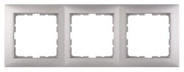 Berker/B.Kwadrat Ramka potrójna aluminium 5310138994