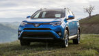 Toyota Rav4 IV Защитные накладки на пороги, сталь