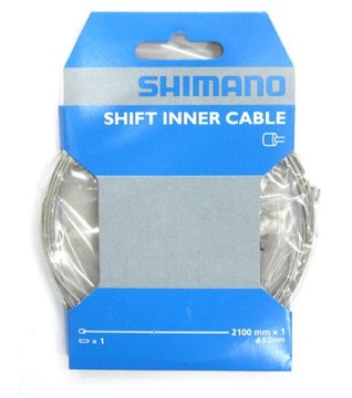 Linka przerzutki 1,2 x 2100mm Shimano + końcówka