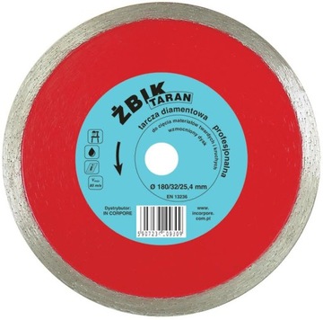 TARCZA DIAMENTOWA DO GRESU ŻBIK TARAN 250MM GRATIS