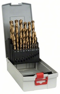 BOSCH zestaw wierteł do metalu HSS-TIN 1-13 25 szt