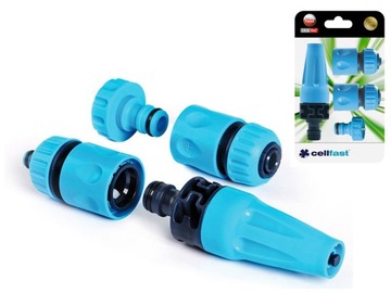 CELLFAST Zestaw 4el. zraszacz prosty 1/2 50-500