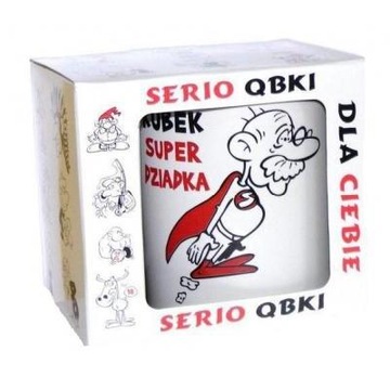 kubek SUPER DZIADEK prezent dzień dziadka