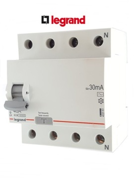 АВТОМАТИЧЕСКИЙ ВЫКЛЮЧАТЕЛЬ остаточного тока LEGRAND RX3 40А 402063