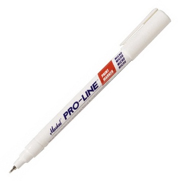 Markal marker Pro-Line Micro 1 mm Biały