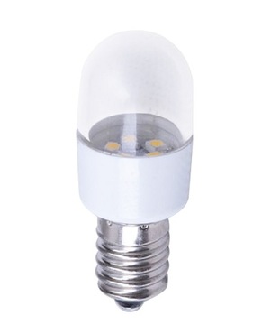 ŻARÓWKA LED TABLICOWA E14 1,5W SMD LODÓWKA,ciepła