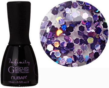 NUBAR LAVENDER BURST NPG049 LAKIER HYBRYDOWY 15ml