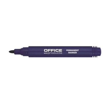 Перманентный маркер Office Products синий x 10