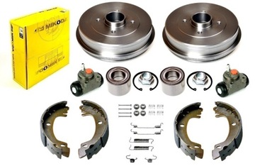 bębny szczęki łożyska cylinderki RENAULT MEGANE I hatchback sedan bez ABS