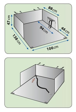 ЧЕХОЛ - коврик для перевозки собак в багажник внедорожника