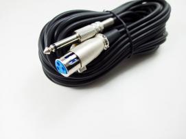 кабель GN кабель 3-контактный XLR/джек 6,3 моно 10,0 м