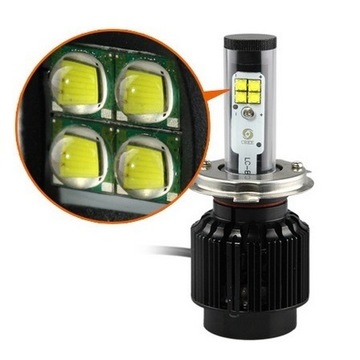 НАБОР СВЕТОДИОДНЫХ ЛАМП H11 80W CREE 7200LM H8 H9