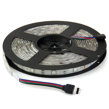 RGB LED STRIP 150 SMD 5050 5M водонепроницаемая