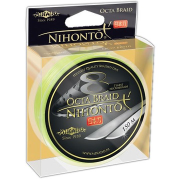 MIKADO NIHONTO OCTA BRAID FLUO - 0.10 MM 150 M