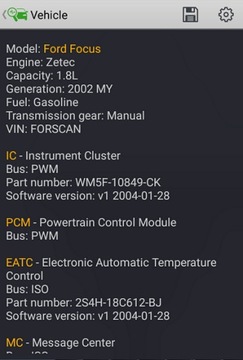 FORD ELM327 Bluetooth MSCAN Интерфейс HSCAN 2015 г.