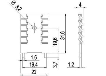 РАДИАТОР FI300/SE ALUTRONIC цена за 5 шт.