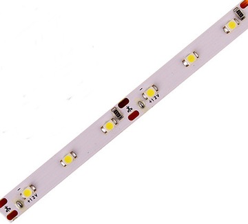 Taśma led 12V 3528 IP20 biały ciepły 6led 10cm