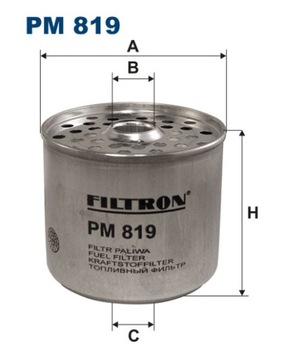 Топливный фильтр FILTRON PM819 ШАНС.