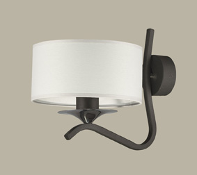 Lampa kinkiet ABAŻUR KASZMIR 1-pł 1280