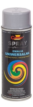 Emalia Farba Spray Lakier Ral7001 Szary champion