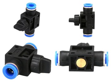 Zaworek odcinający typu ON/OFF 2x złączka 6/4 mm