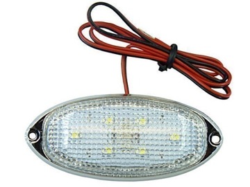 LAMPA LED 6 SMD kierunki obrysowe TUNING 12V 24V