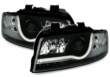 LAMPY AUDI A4 10.00-10.04 LED TUBE LIGHTS BLACK