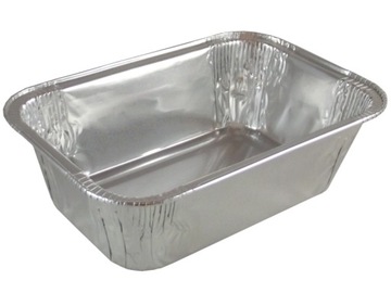 FOREMKI ALUMINIOWE 500ml foremka pasztet 100szt.