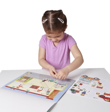 Многоразовые наклейки Melissa and Doug CITY 165 шт.