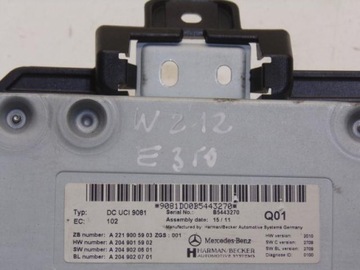 2049015902 MODUL GSM MERCEDES W212 E350 3.0 CDI