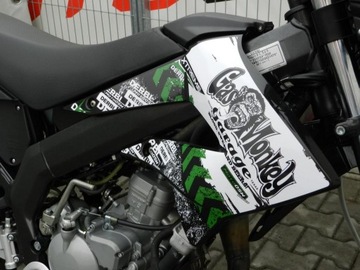 Gilera SMT RCR GAS MONKEY okleina naklejki KPL