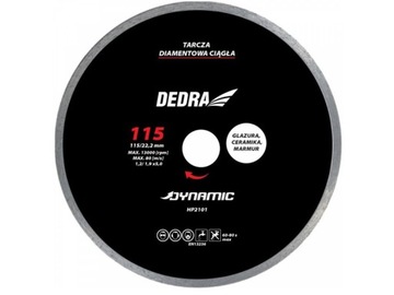 DEDRA Tarcza diamentowa DYNAMIC 125x22,2 HP2102