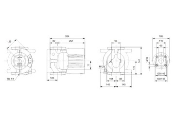 Циркуляционный насос Grundfos MAGNA 65-120 F № 96504873