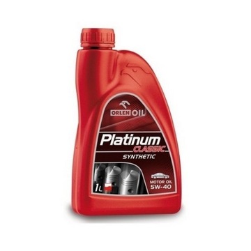 Синтетическое моторное масло Orlen Oil Platinum CLASSIC SYNTHETIC 5W-40 | 1л