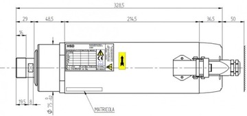 HSD ФРЕЗЕРНЫЕ СТАНКИ С ЧПУ ЭЛЕКТРИЧЕСКИЙ ШПИНДЕЛЬ 2,4 кВт ШПИНДЕЛЬ