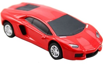 PENDRIVE USB 32 GB LAMBO SAMOCHÓD CZERWONY AUTO 24